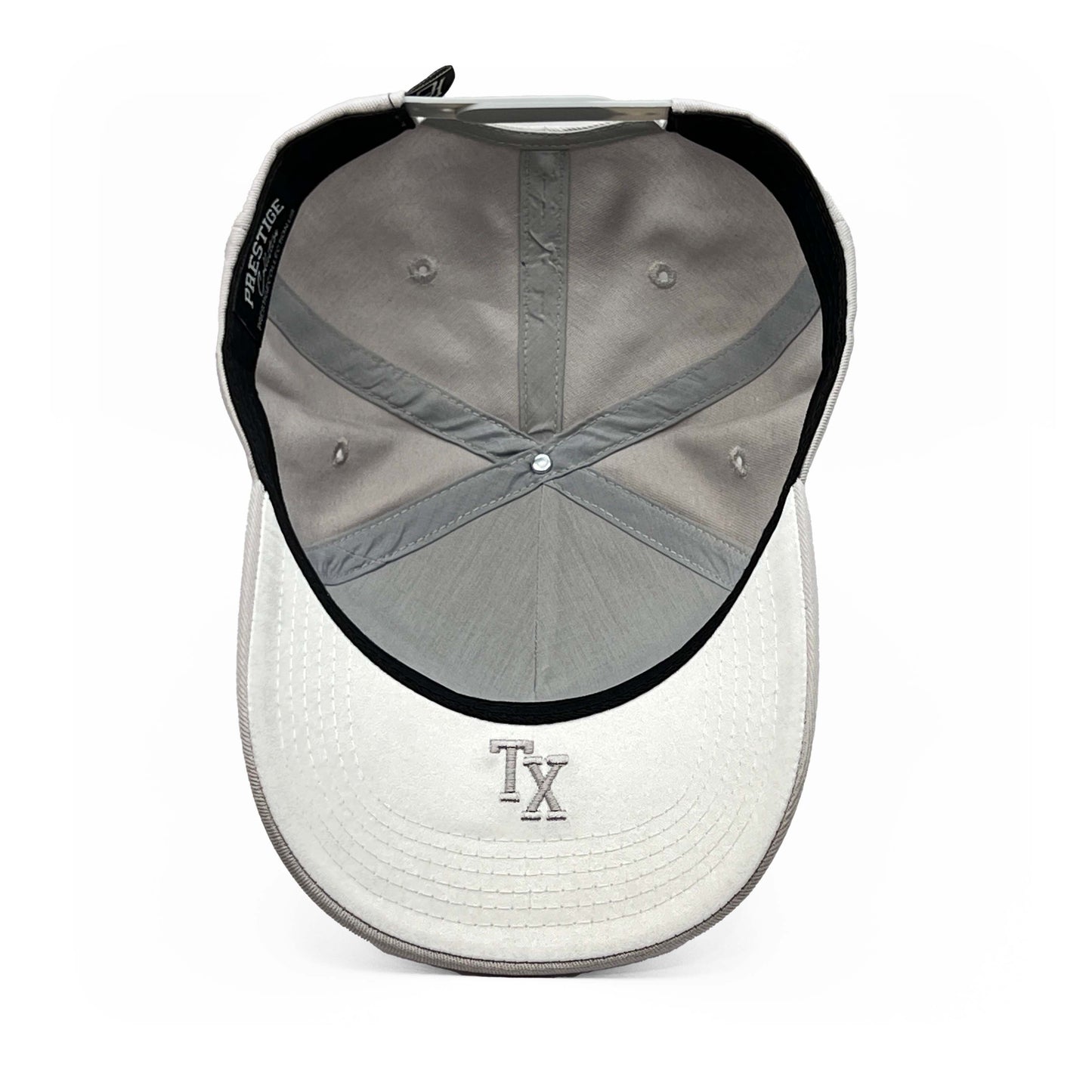 Dallas Gray Limited 5-Panel Cotton Snapback Hat – Interior Tag Detail