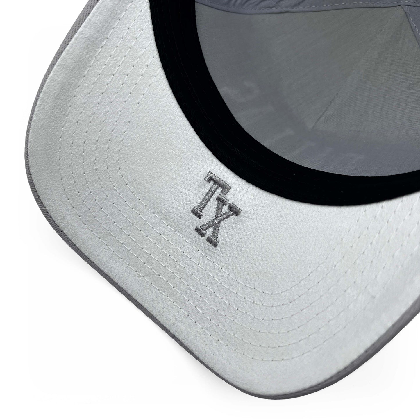 Dallas Gray Limited 5-Panel Cotton Snapback Hat – Under Brim with TX Embroidery