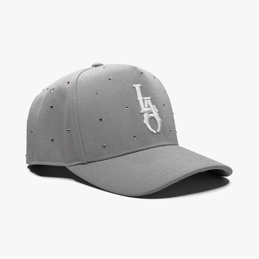 LA Starlight Fog Edition hat angled front view with premium polyester and matching under briim