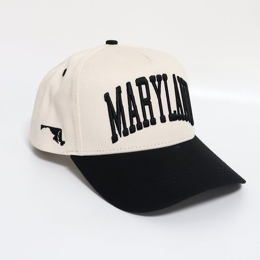 MARYLAND SNAPBACK - OFF WHITE EDITION