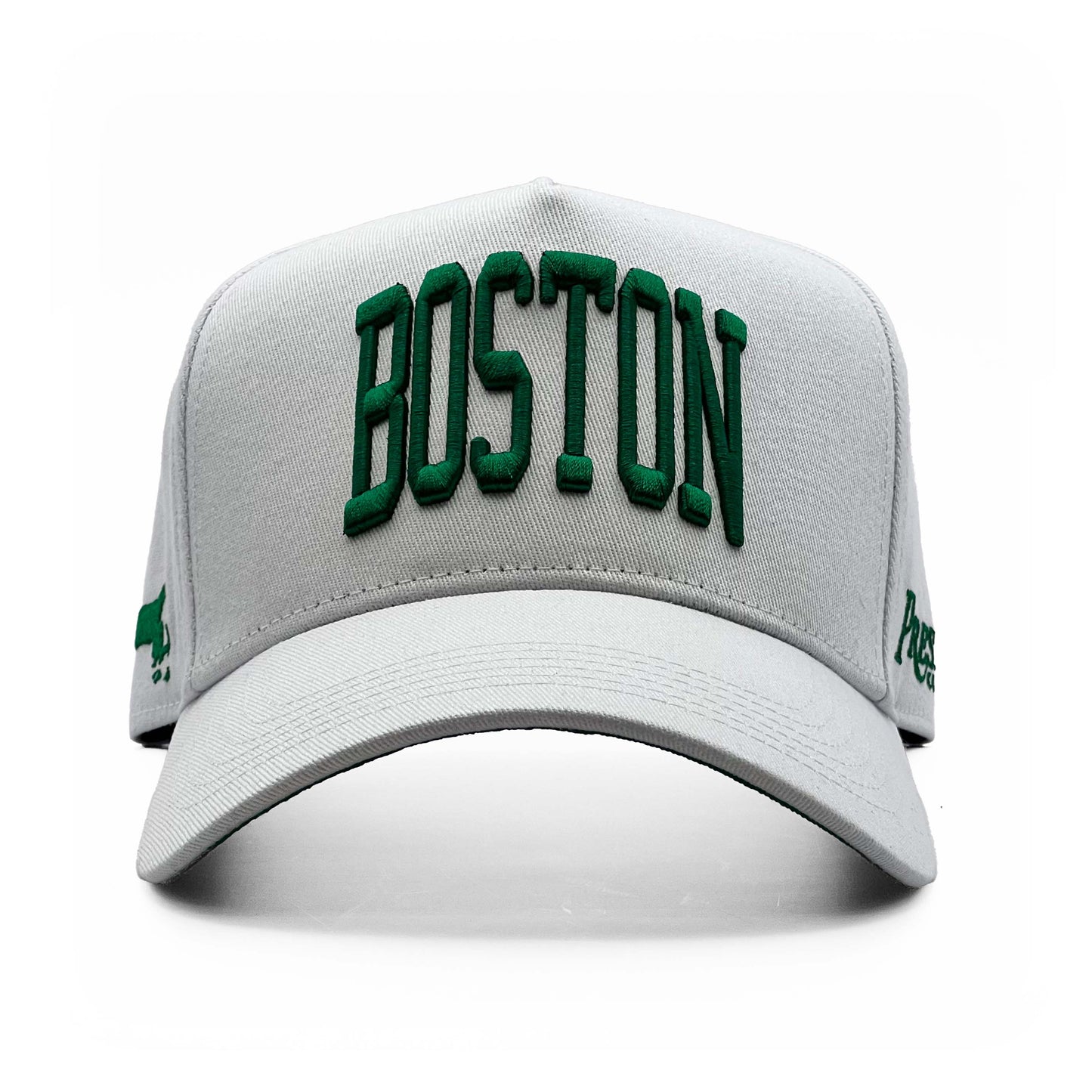 BOSTON SNAPBACK - WHITE/GREEN EDITION (LIMITED)