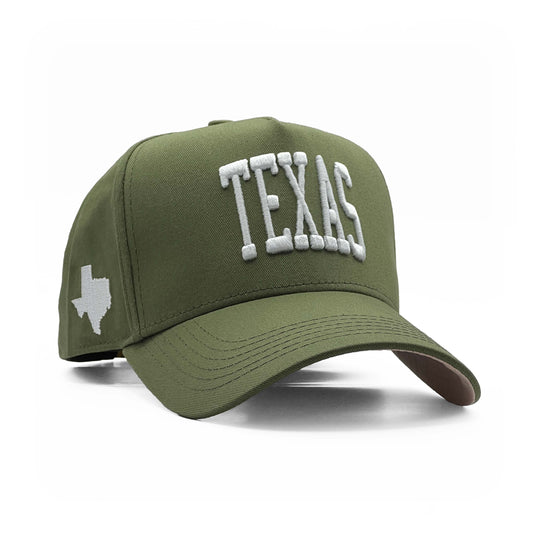 TEXAS SNAPBACK - OLIVE EDITION (LIMITED)