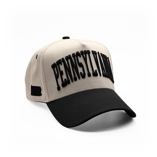 PENNSYLVANIA SNAPBACK - OFF WHITE EDITION