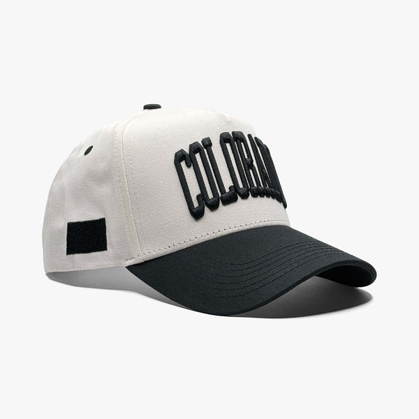 Colorado Off White 5-Panel Snapback Hat | Prestige Collection