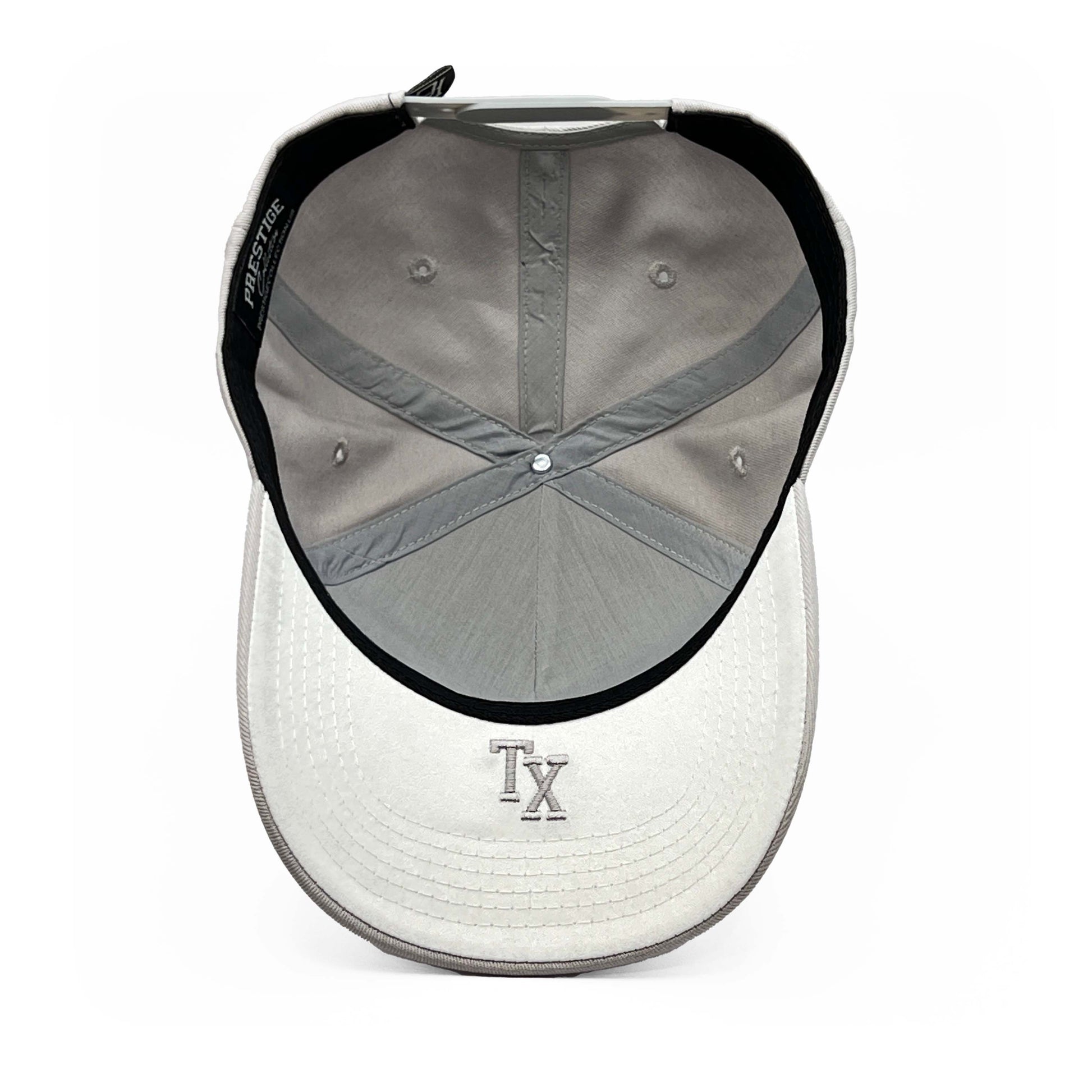 Dallas Gray Limited 5-Panel Cotton Snapback Hat – Interior Tag Detail