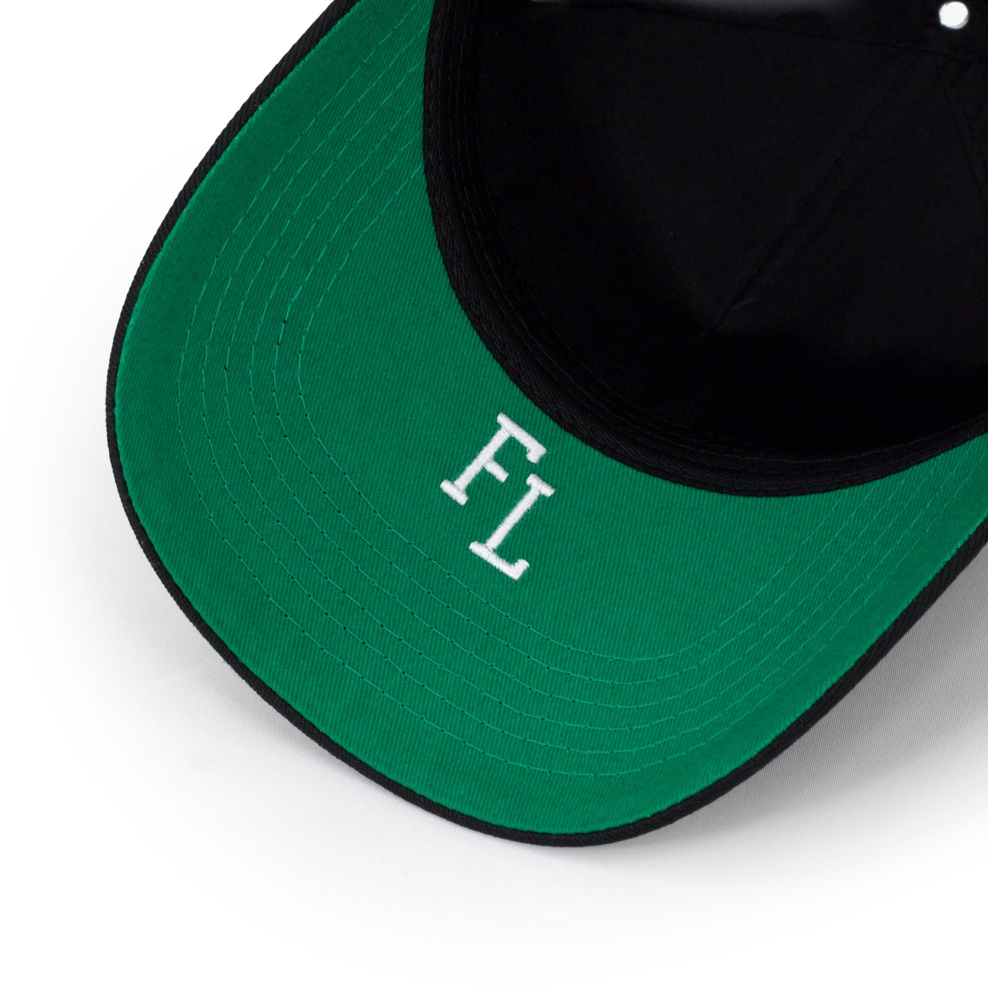 Florida Black YIFNO Limited 5-Panel Cotton Snapback Hat – Under Brim with FL Embroidery