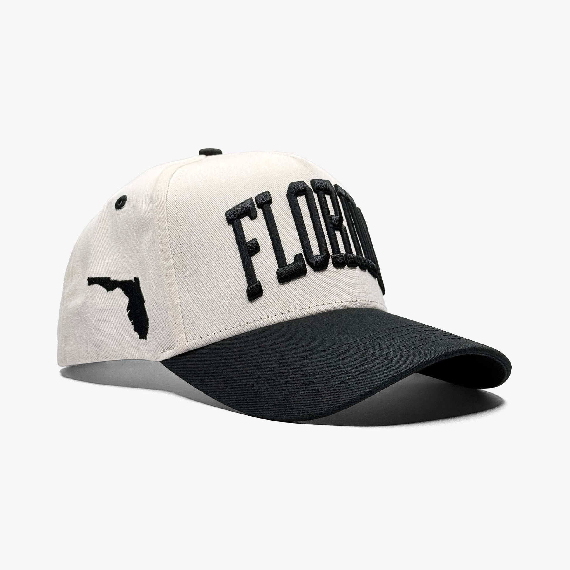 Florida Off White 5-Panel Snapback Hat Prestige Collection