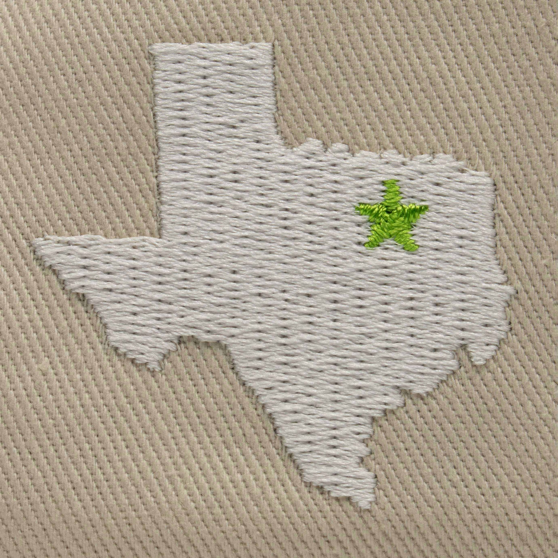Texas Melting Pot Market Collaboration Snapback – Texas State Silhouette with Collaboration Star Embroidery